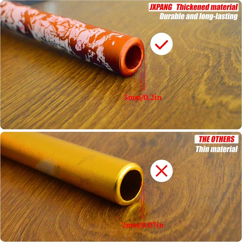 JXPANG Universal 28mm 1/1/8" Handle Bar For CRF KLX KX LTR TRX SX SXF EXC XCW Motocross Pit Dirt Bike Scooter ATV Quad Bike Grizzly Hawk 250 Bicycles (Orange) - Image 2